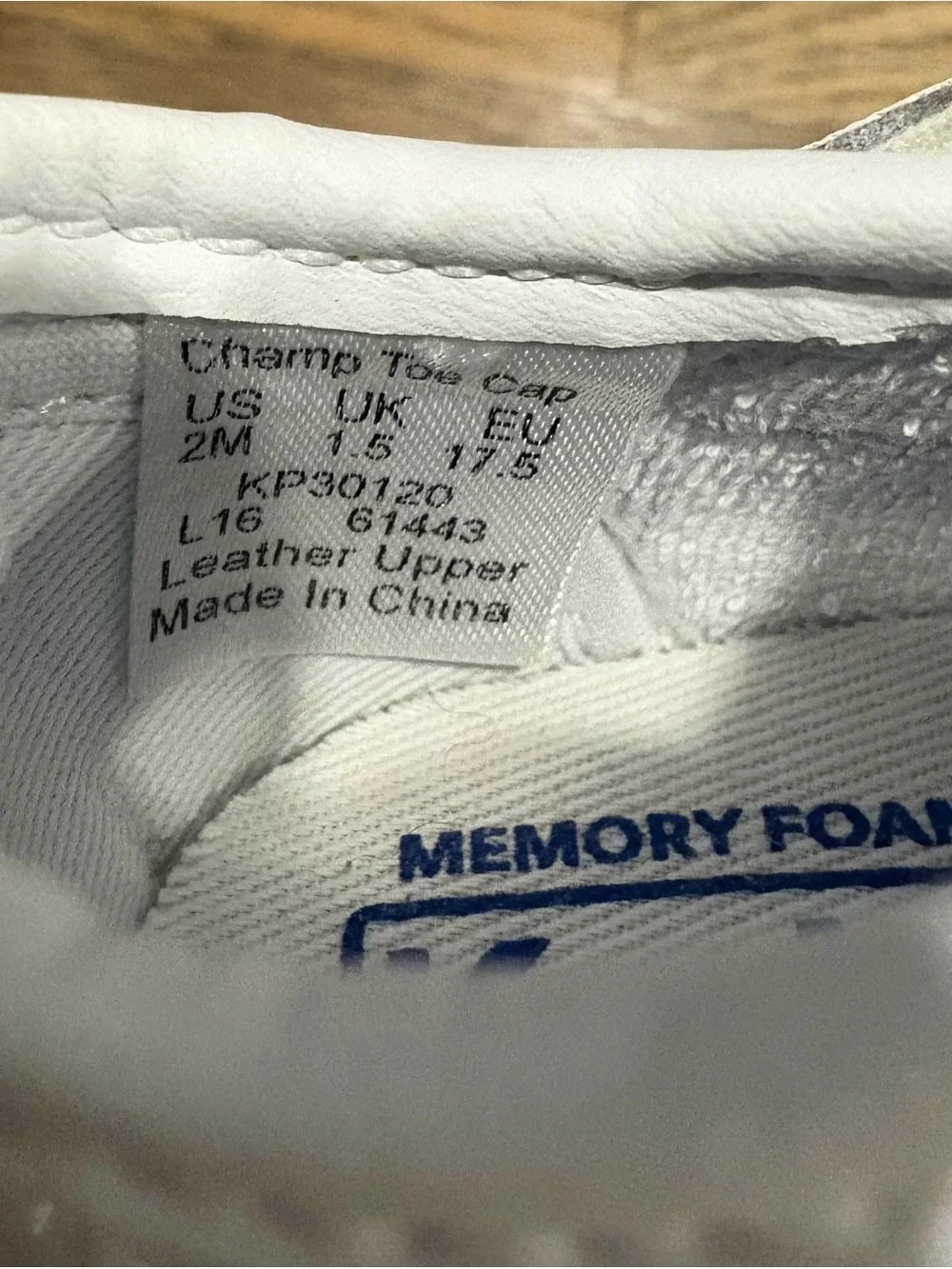 Keds Baby White Mary Jane Hook-and-Loop Shoes